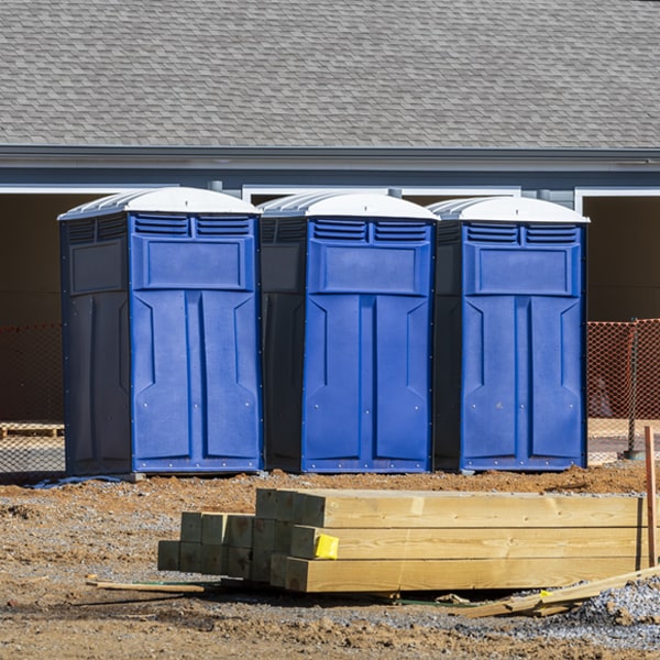 how do you dispose of waste after the portable toilets have been emptied in Pitman